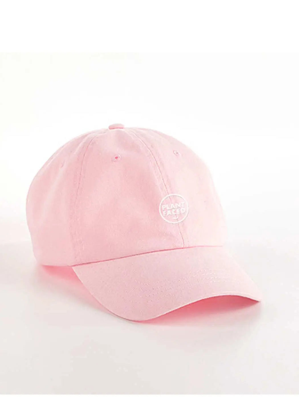 Plant Faced Dad Hat - Pastel Pink