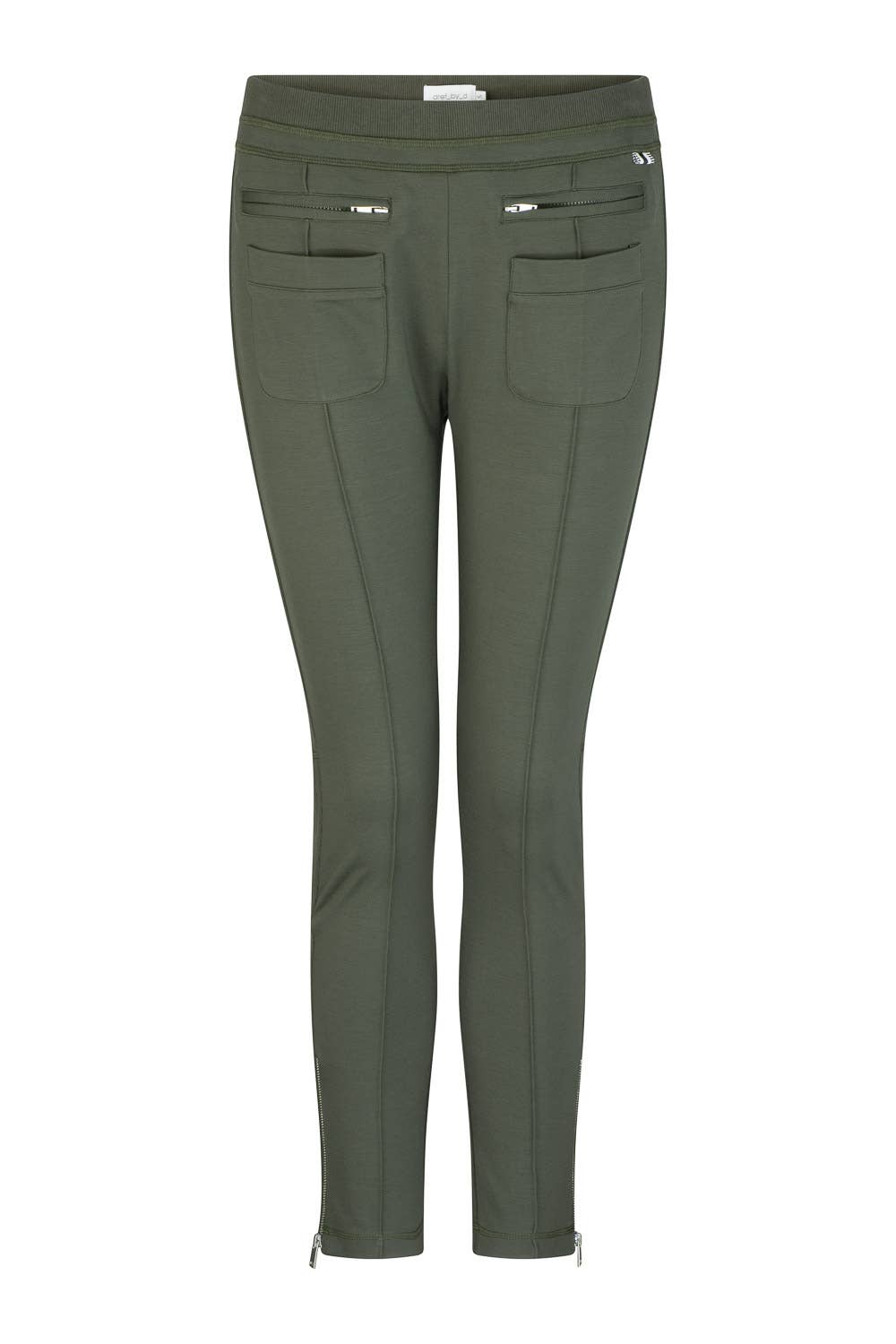 dref_by_d The Girlfriend Pant in Khaki Style Society Marketplace ladies / women pants no model front  of pants