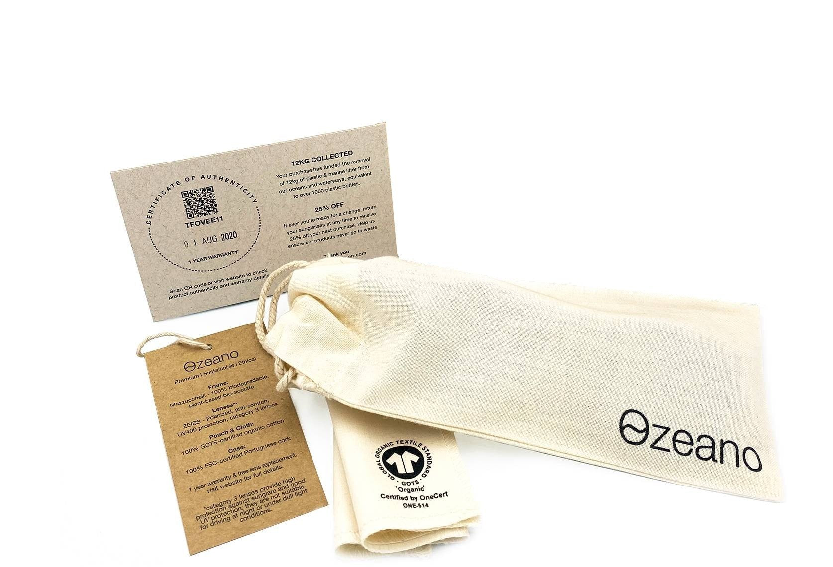 Eco-friendly eyewear accessories from Ozeano Vision