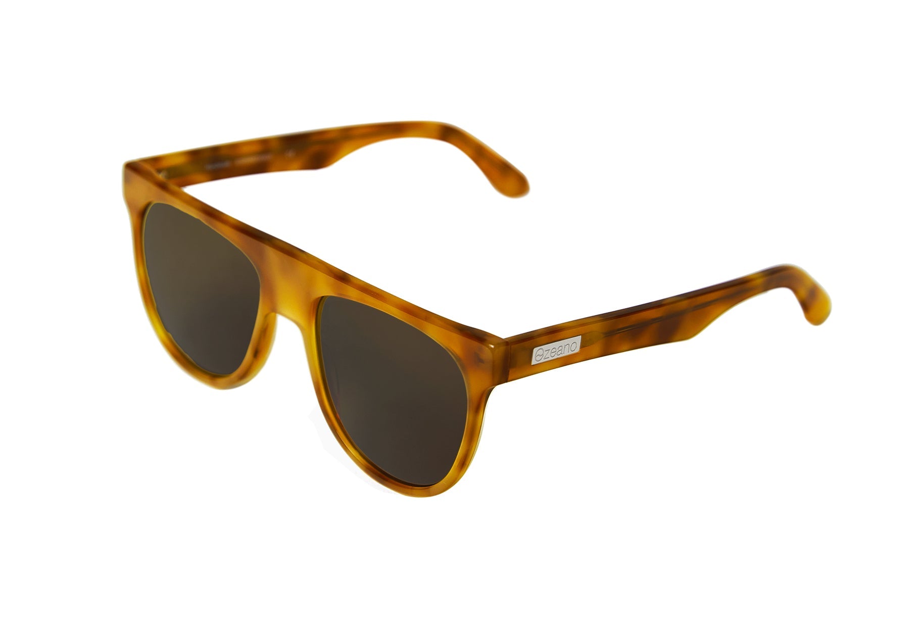 Sustainable orange sunglasses from Ozeano Vision